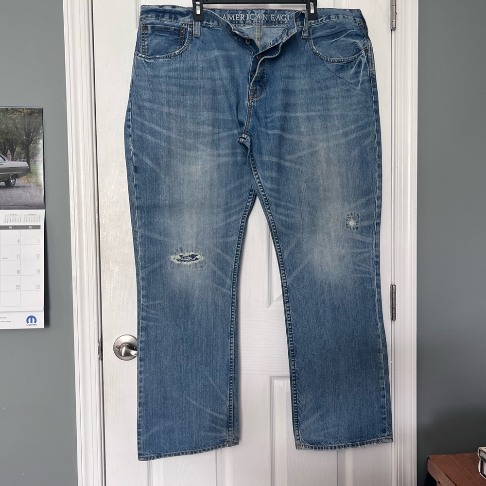 American Eagle straight jeans